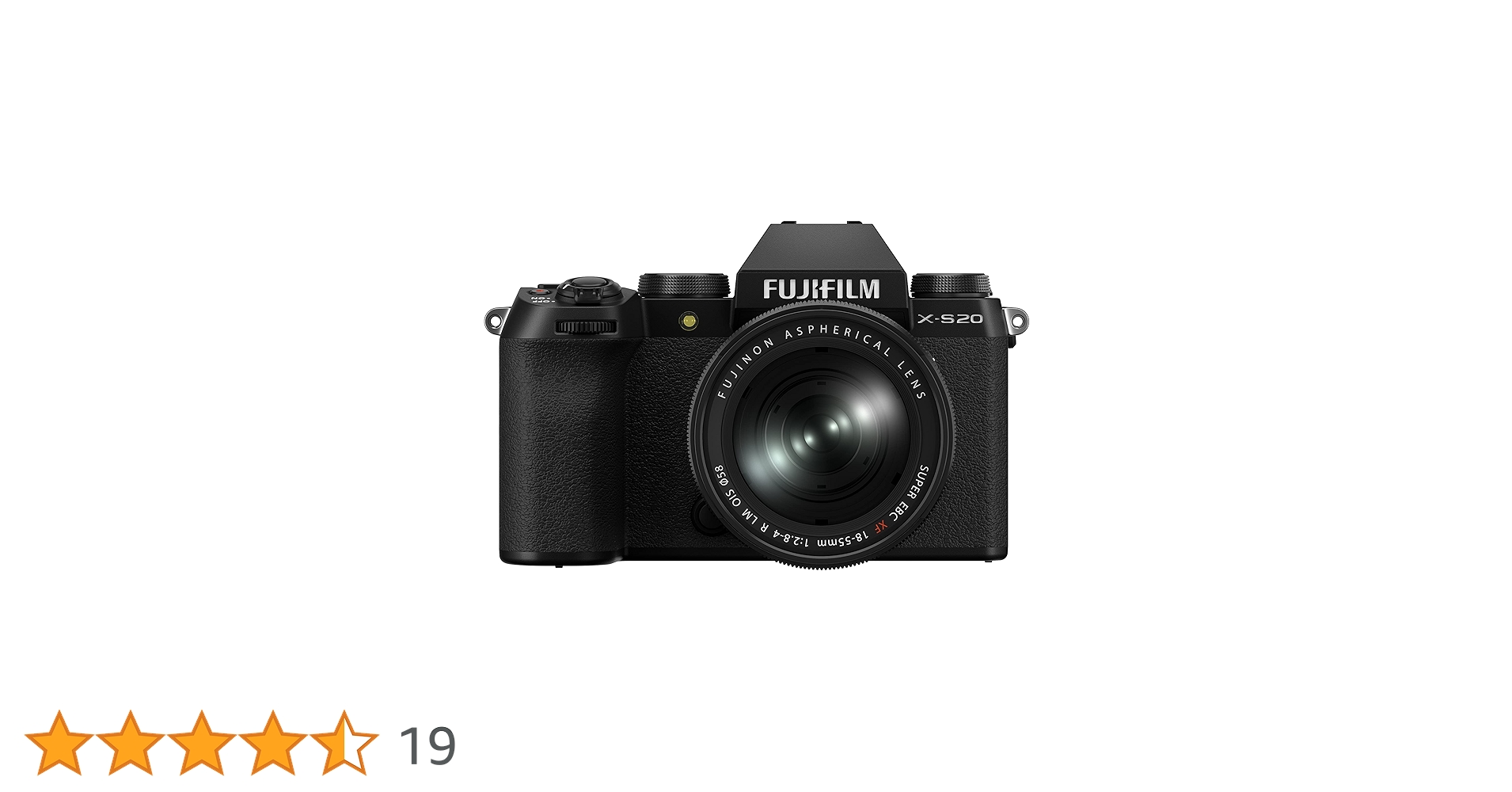 FUJIFILM X-S20 + FUJINON XF18-55mmF2.8-4 R LM OIS Kit Black